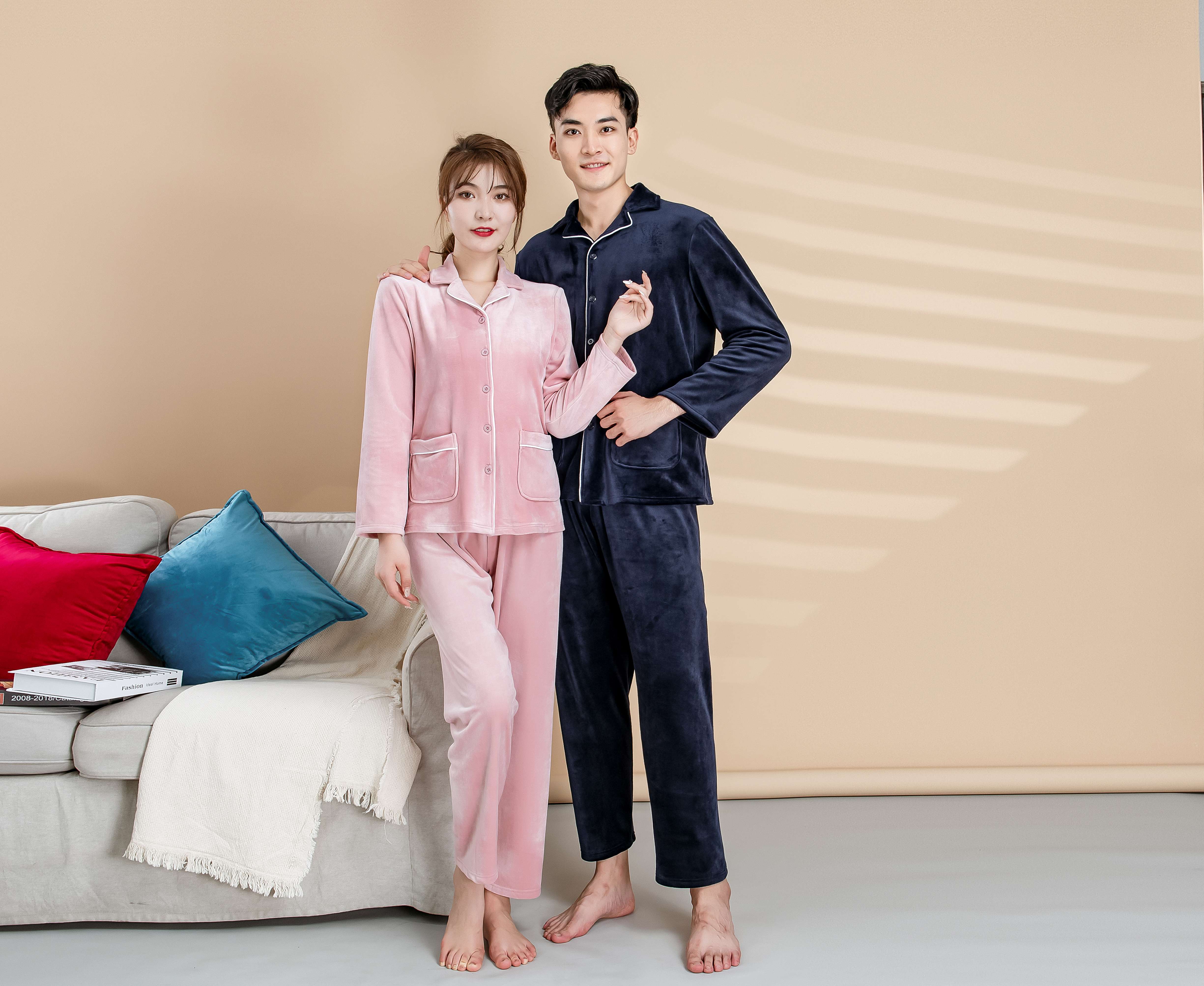 银狐绒西服领开衫