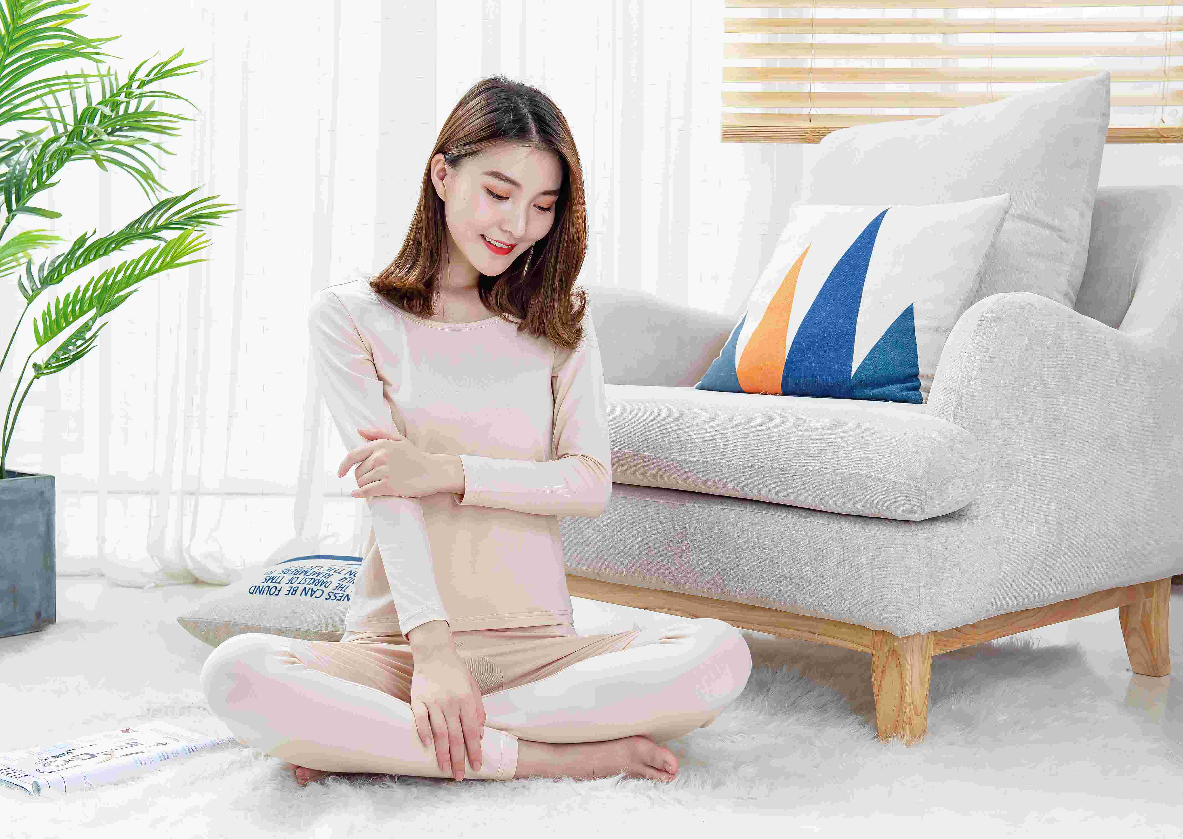 竹纤维女士内衣套装