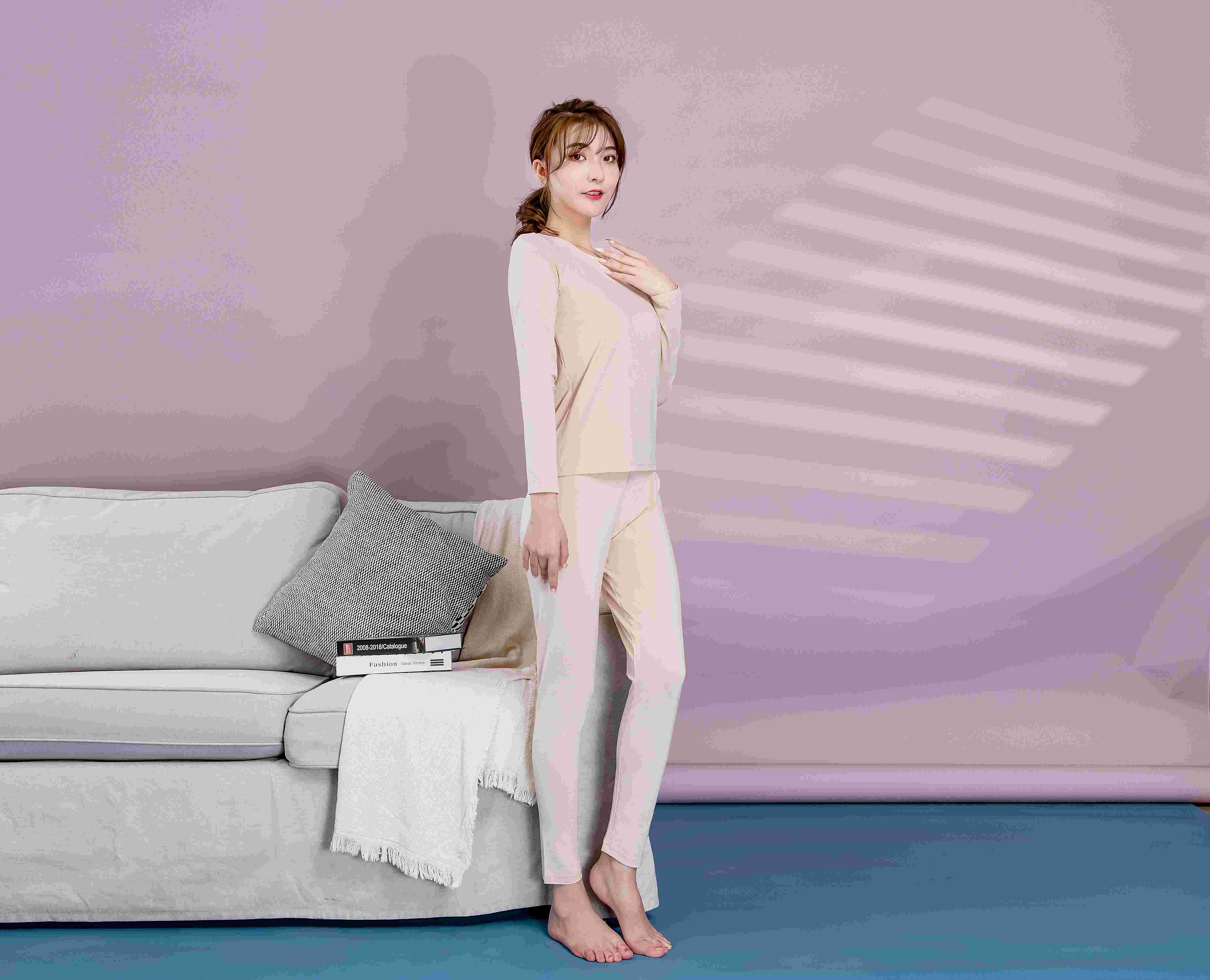 竹纤维女士内衣套装