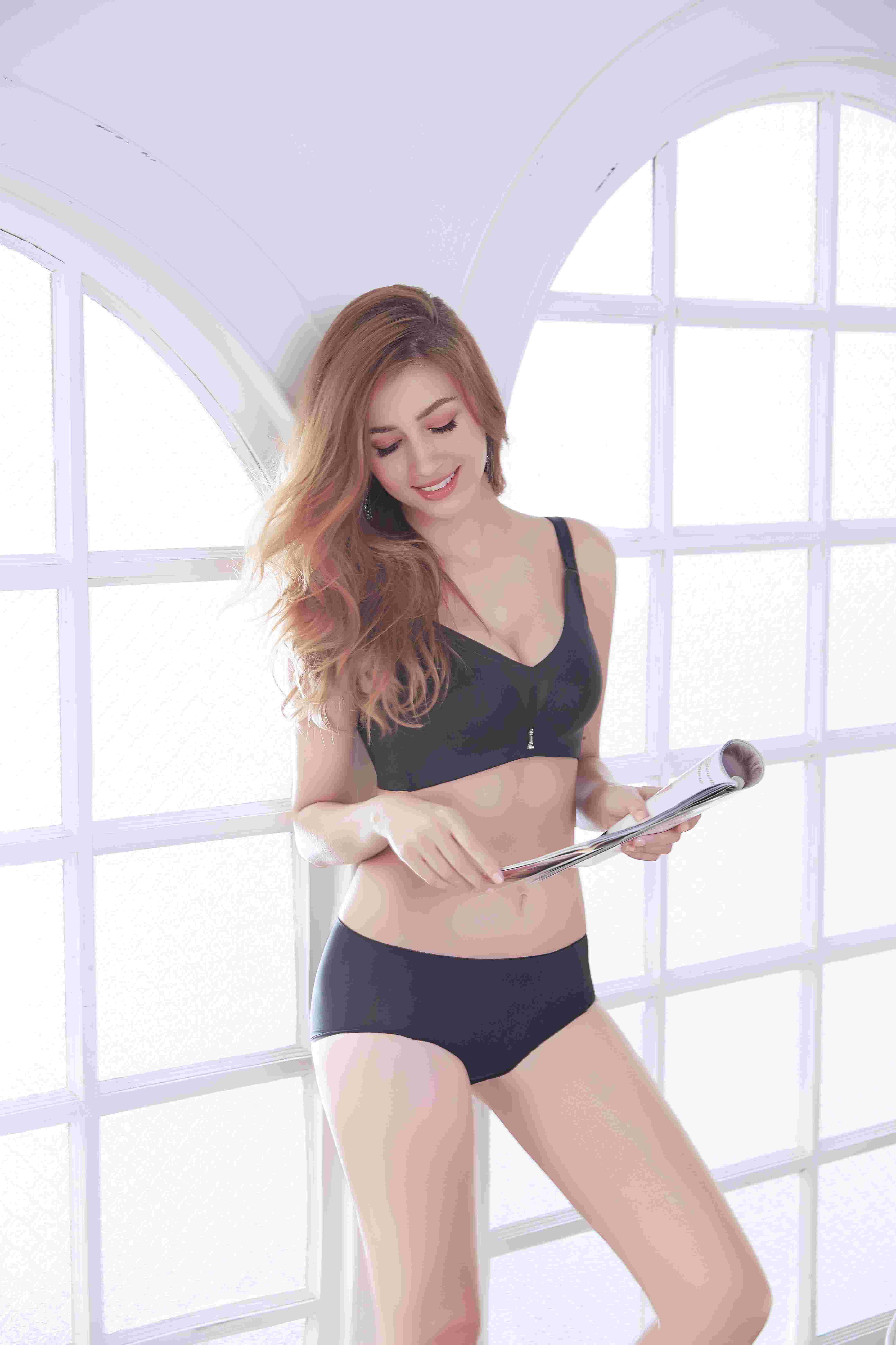 光面婴儿棉文胸
